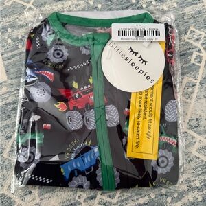 Sold on CP NIB Little Sleepies Monster Trucks Shorty Zippy